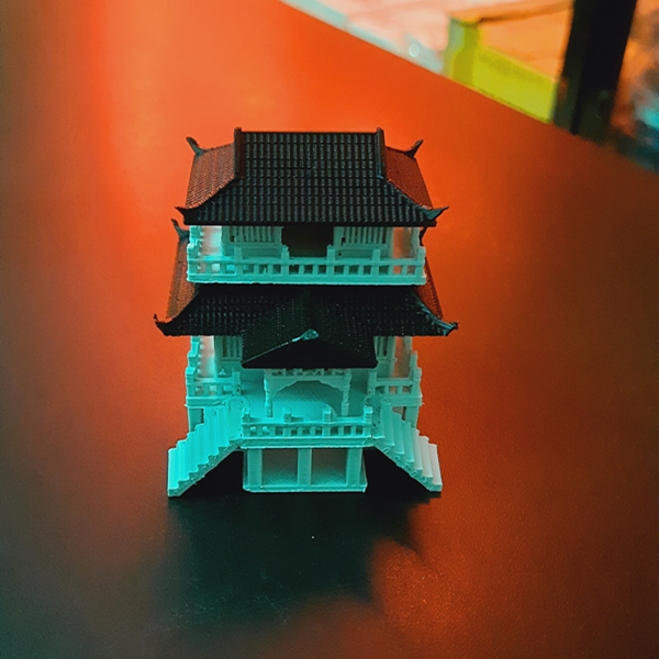 Double-Layer Ancient Chinese Stilt House
