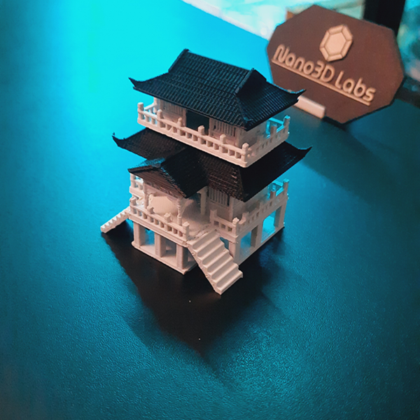 Double-Layer Ancient Chinese Stilt House