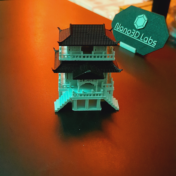 Double-Layer Ancient Chinese Stilt House