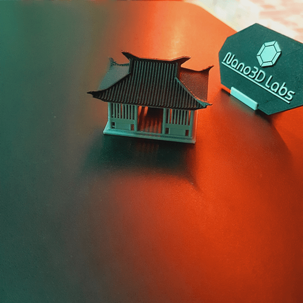 Miniature landscape ancient architecture