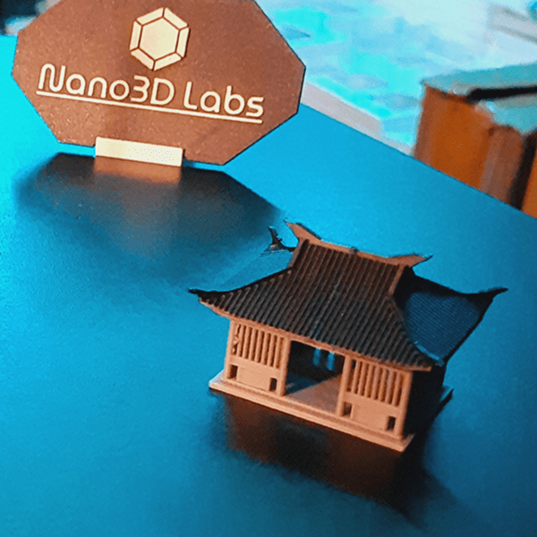 Miniature landscape ancient architecture