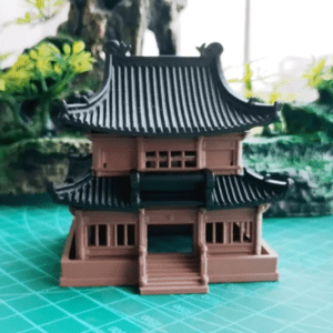 Two-Story Ancient Style Building