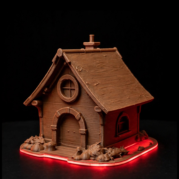 miniature medieval house 4