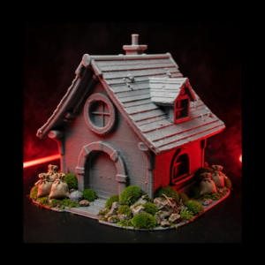 miniature medieval house 4