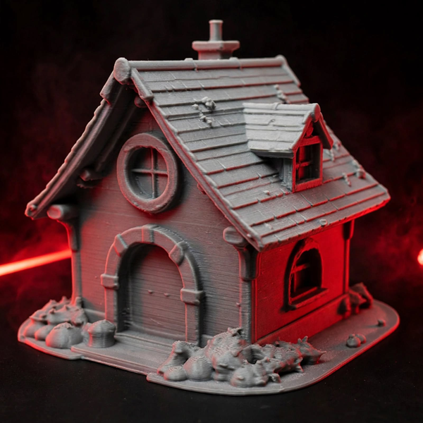 miniature medieval house 4